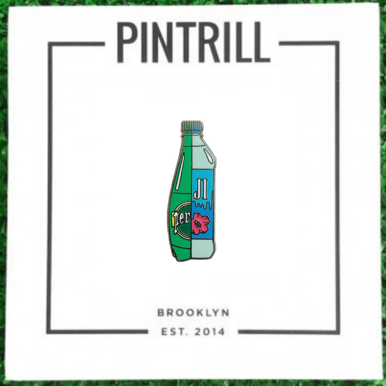 ⚡RARE⚡PINTRILL x FIJI x PERRIER MIXED BOTTLE FIJI PERRIER PIN *BRAND NEW* 💧 ⚡RARE⚡PINTRILL x FIJI x PERRIER MIXED BOTTLE FIJI PERRIER PIN *BRAND NEW* 💧