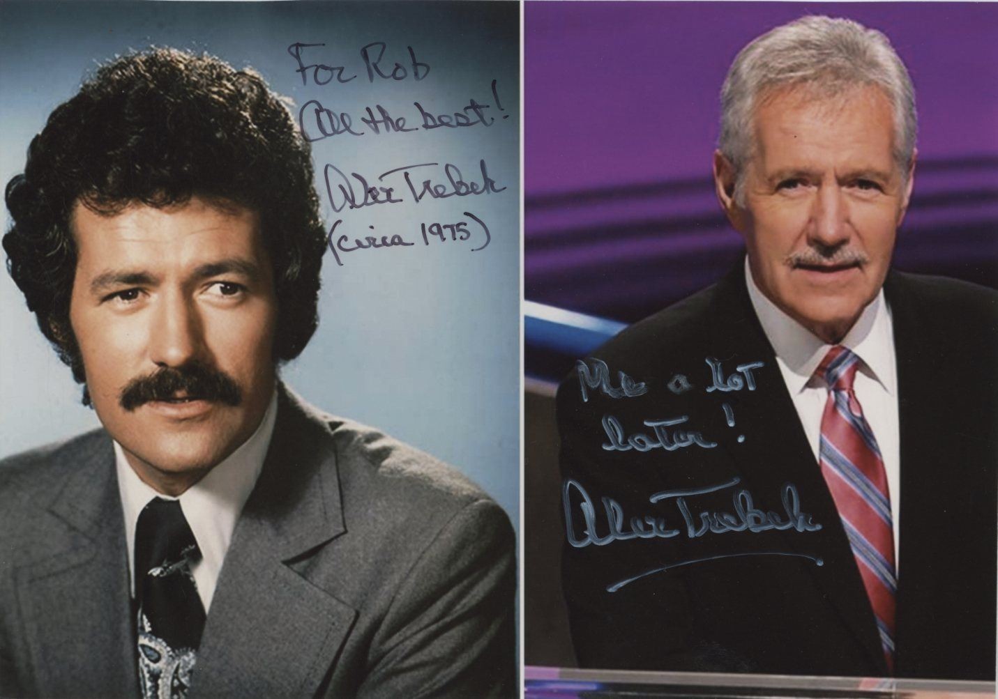 Alex Trebek - Signed Photograph Alex Trebek - Signed Photograph