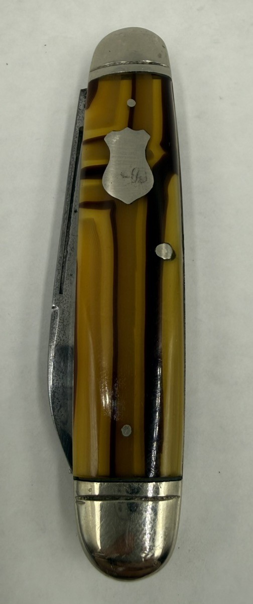 ANTIQUE H. BOKER & CO'S IMPROVED CUTLERY CELLULOID KNIFE - EARLY 190 (CP2024337)