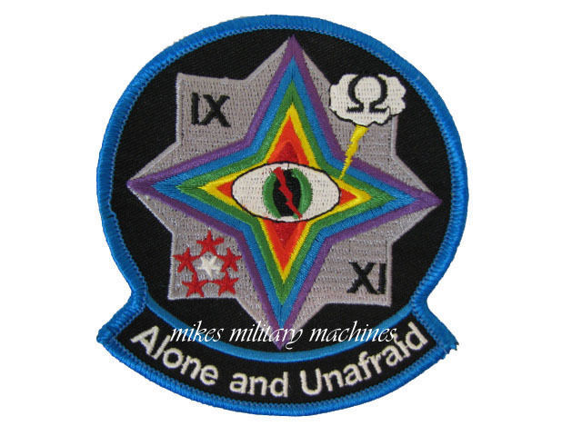 USAF UAV CIA Air Force Area 51 Black Ops Alone And Unafraid Desert Prowler Patch USAF UAV CIA Air Force Area 51 Black Ops Alone And Unafraid Desert Prowler Patch