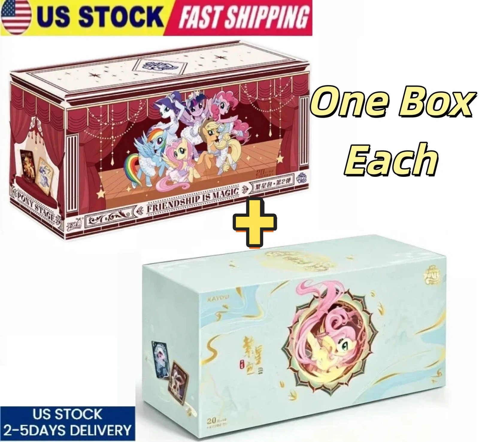 Lot 2 Kayou My Little Pony Friendship Is Magic Booster Trading Card Wave 2+3 Box Lot 2 Kayou My Little Pony Friendship Is Magic Booster Trading Card Wave 2+3 Box