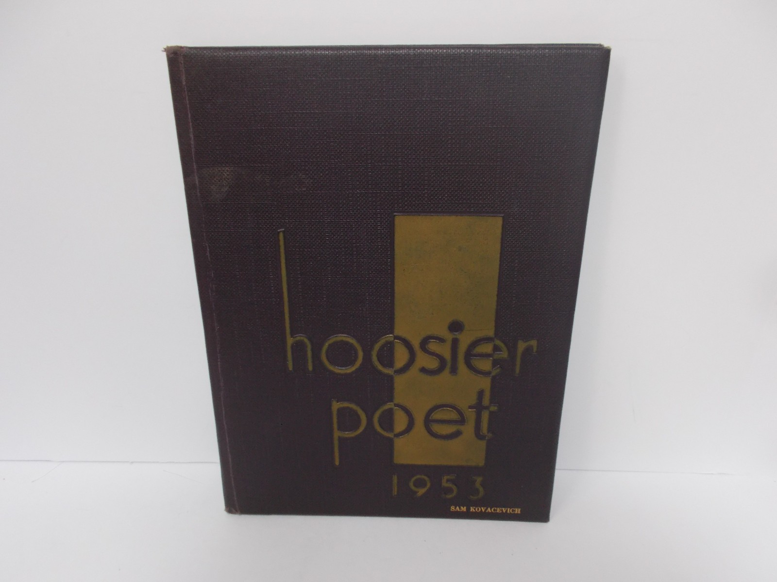 1953 JAMES WHITCOMB RILEY HIGH SCHOOL YEARBOOK / SOUTH BEND INDIANA/HOOSIER POET