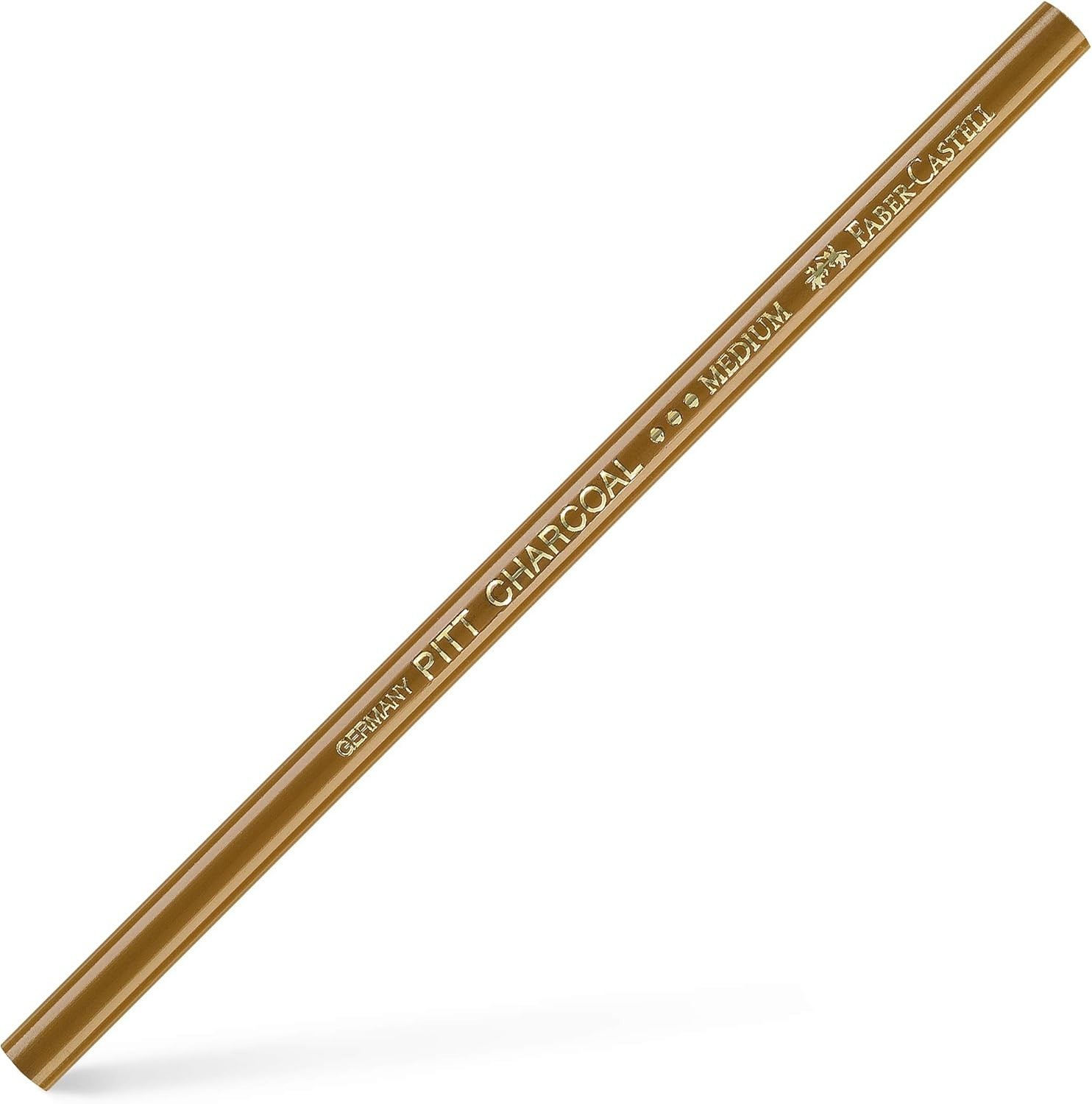 Faber-Castell PITT Charcoal Single Pencil Wax Free, Oil Free, Medium SET OF 3 Faber-Castell PITT Charcoal Single Pencil Wax Free, Oil Free, Medium SET OF 3