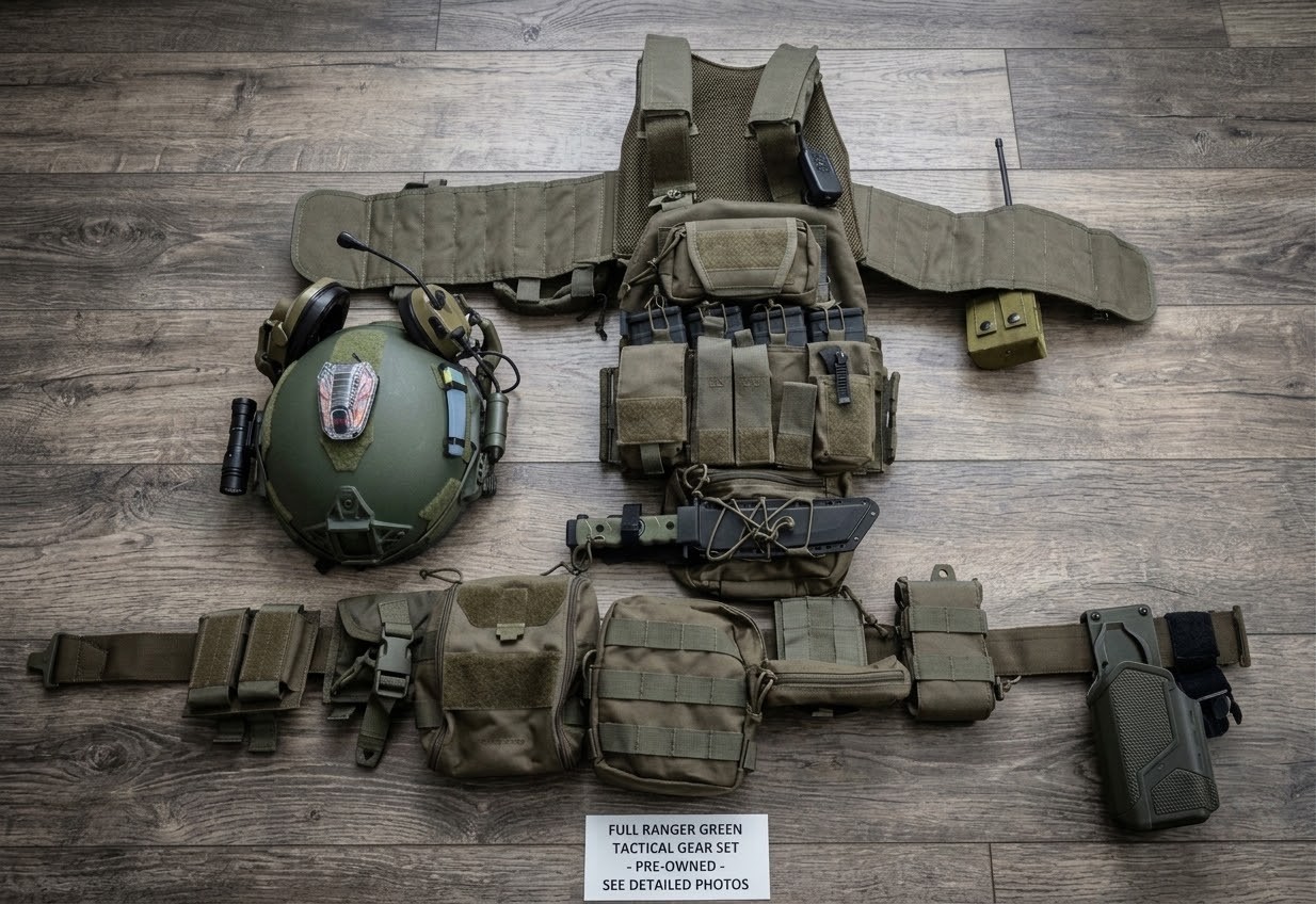 Wendy Fast Helmet IIIA Level IV Plate Battle Belt SOG Seal XR Tanto Bayonette Wendy Fast Helmet IIIA Level IV Plate Battle Belt SOG Seal XR Tanto Bayonette
