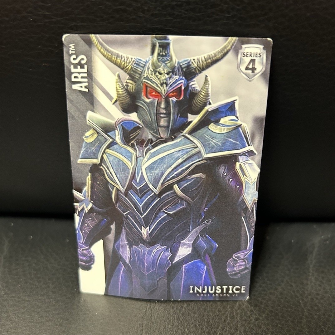 Panini Injustice Gods Among Us Series 4 Ares Non-Sport Trading Card #52/130 Panini Injustice Gods Among Us Series 4 Ares Non-Sport Trading Card #52/130