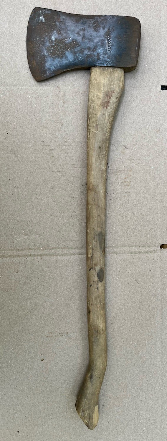 vintage lakeside axe 28" long