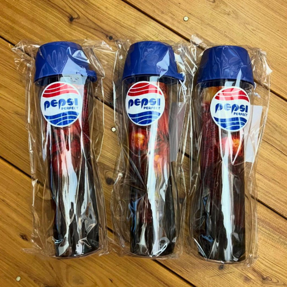 Pepsi Perfect Water Bottle Back To The Future 40th Set of 3 Limited NEW Pepsi Perfect Water Bottle Back To The Future 40th Set of 3 Limited NEW