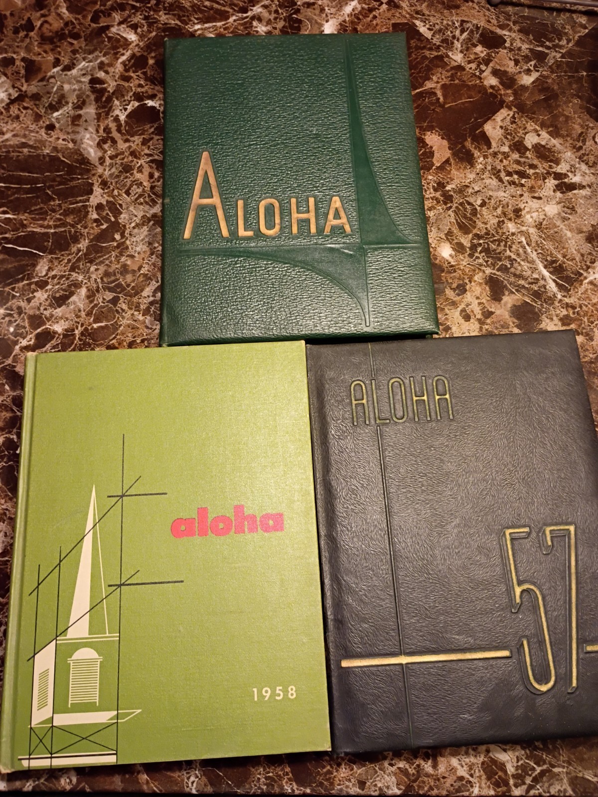 1957 1958 1961 Aloha Western Maryland College Yearbook Lot Vintage MD Antique 1957 1958 1961 Aloha Western Maryland College Yearbook Lot Vintage MD Antique