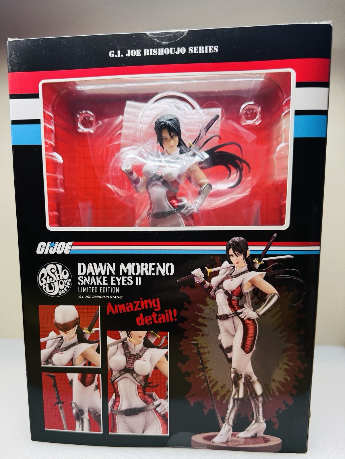 2022 Kotobukiya GI Joe Bishoujo Dawn Moreno Snake Eyes II Limited Edition Statue 2022 Kotobukiya GI Joe Bishoujo Dawn Moreno Snake Eyes II Limited Edition Statue