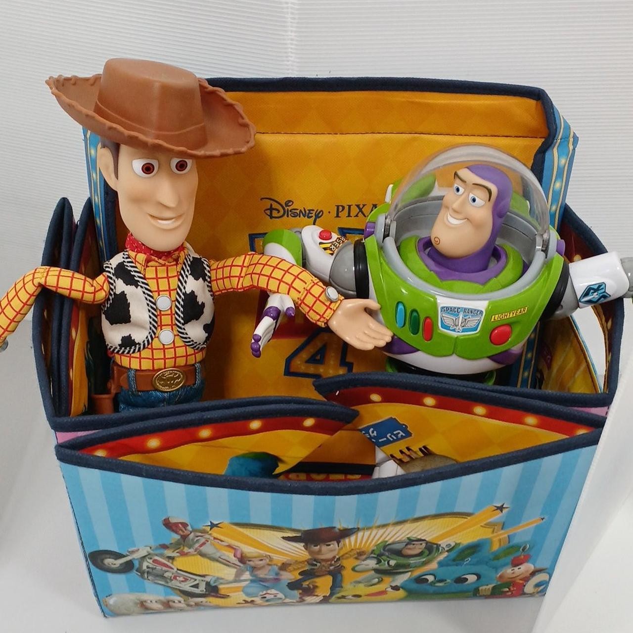 Thinkway Toys Woody & Buzz Action Figures Set Toy Story Collectible Thinkway Toys Woody & Buzz Action Figures Set Toy Story Collectible