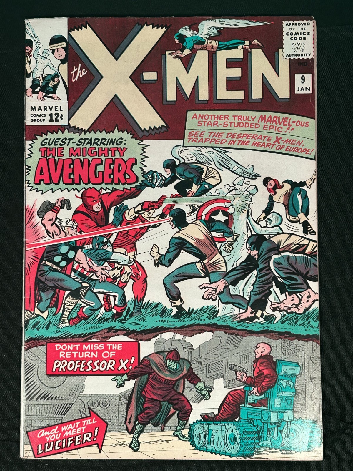 The X-Men #9 (Marvel Comics January 1965) VG The X-Men #9 (Marvel Comics January 1965) VG