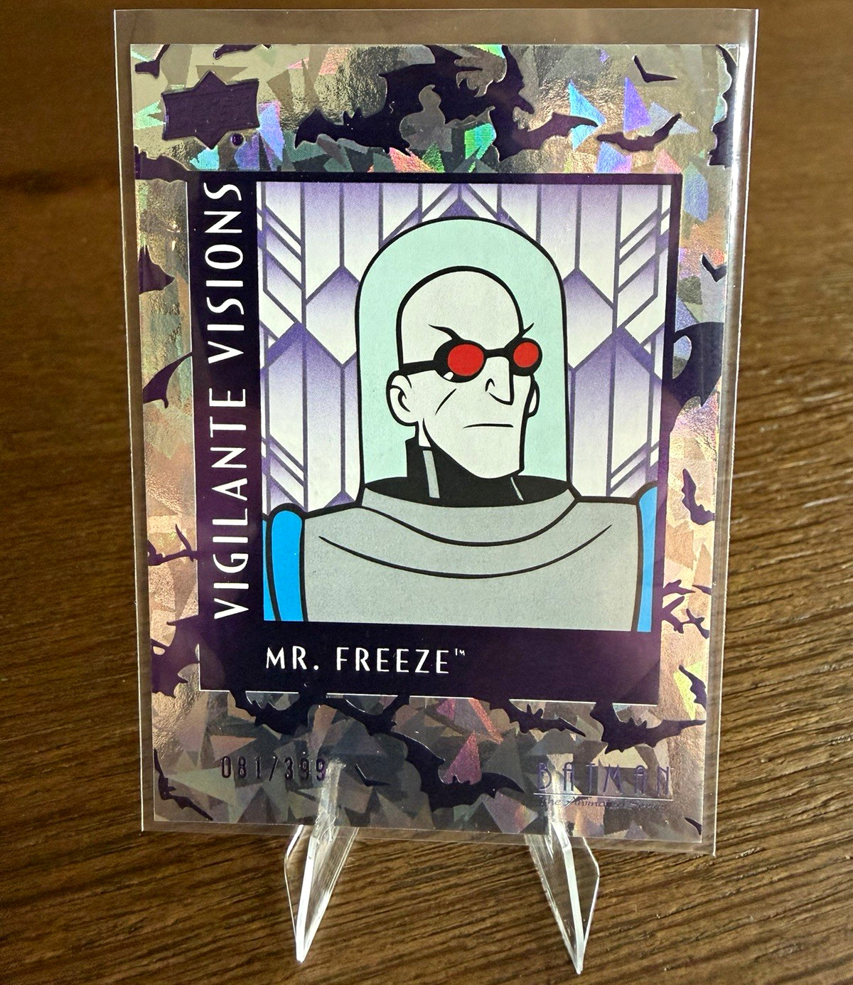 2026 Upper Deck Batman Animated Series Mr Freeze VI-5 Vigilante Visions /399