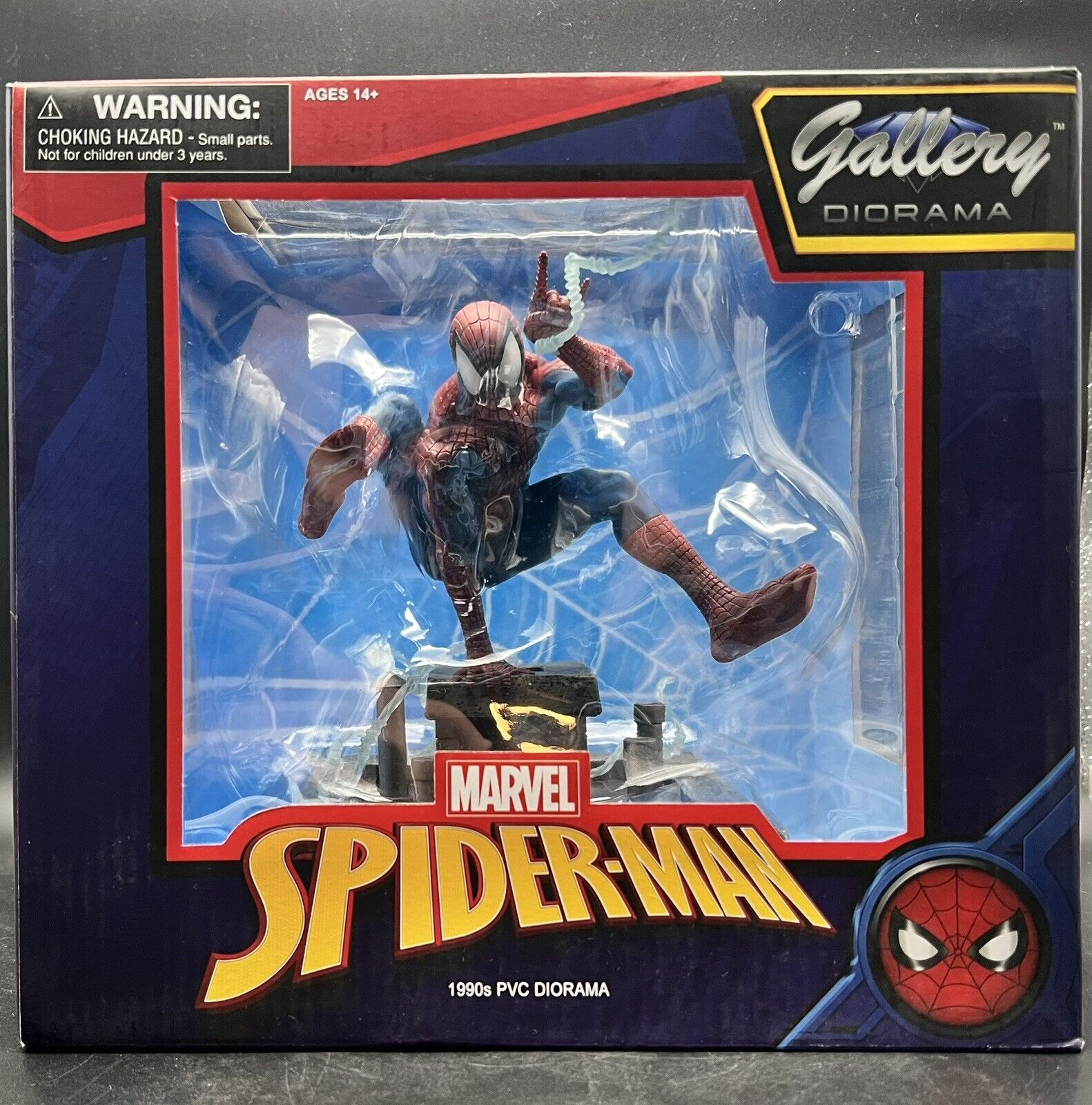 Spider-Man 1990s PV Diorama Diamond Gallery 2019 Sealed New in Box ASM