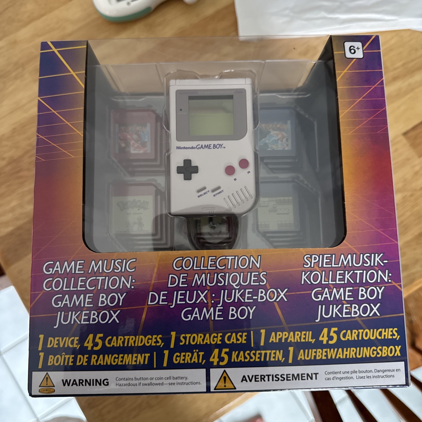 Pokemon Center Red & Blue - Game Boy Jukebox 30th Anniversary - NIB Brand New Pokemon Center Red & Blue - Game Boy Jukebox 30th Anniversary - NIB Brand New