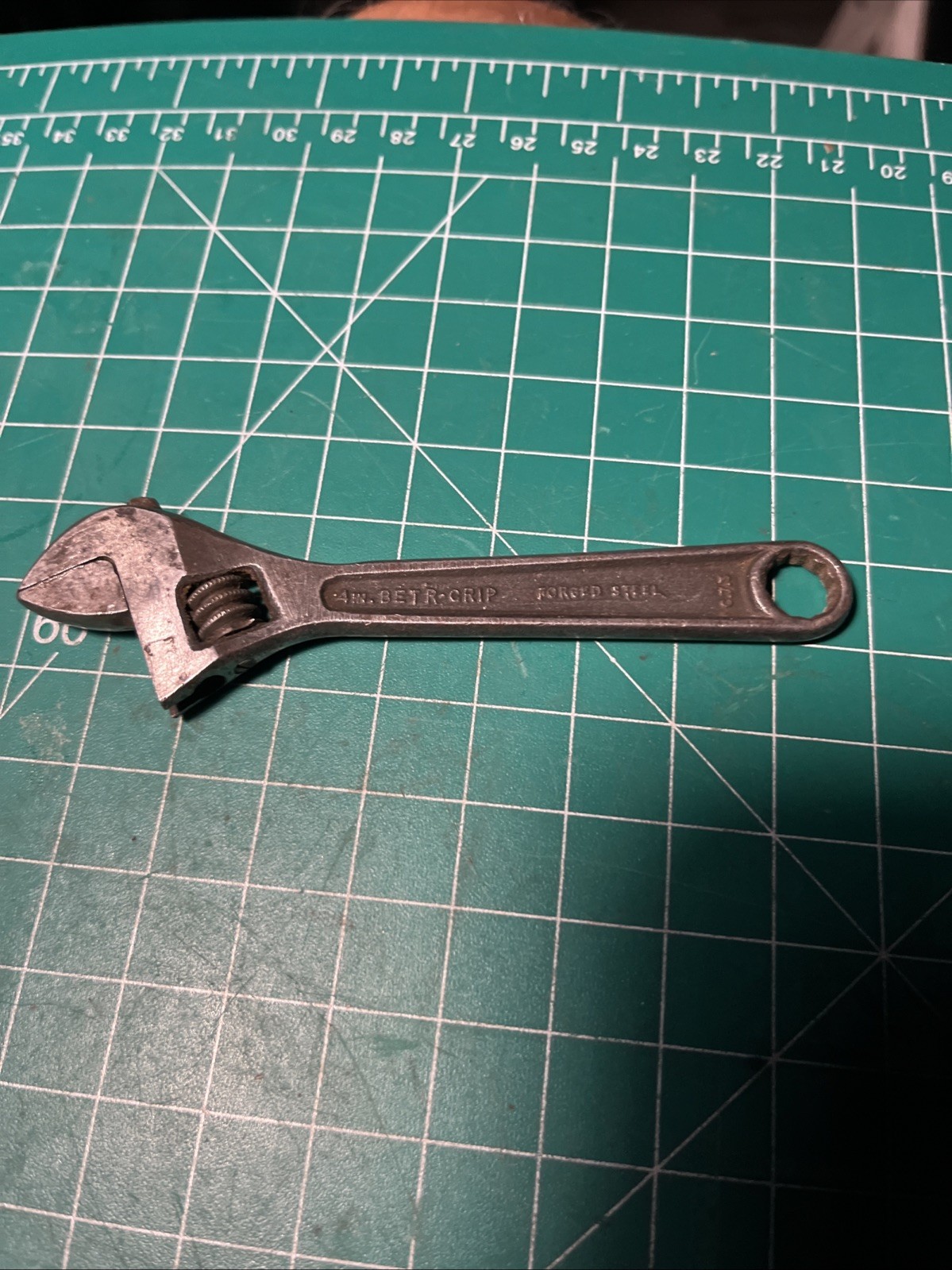 Vintage J.P. Danielson Co. 4 Inch Adjustable Wrench Bet'r Grip - Jamestown, NY Vintage J.P. Danielson Co. 4 Inch Adjustable Wrench Bet'r Grip - Jamestown, NY