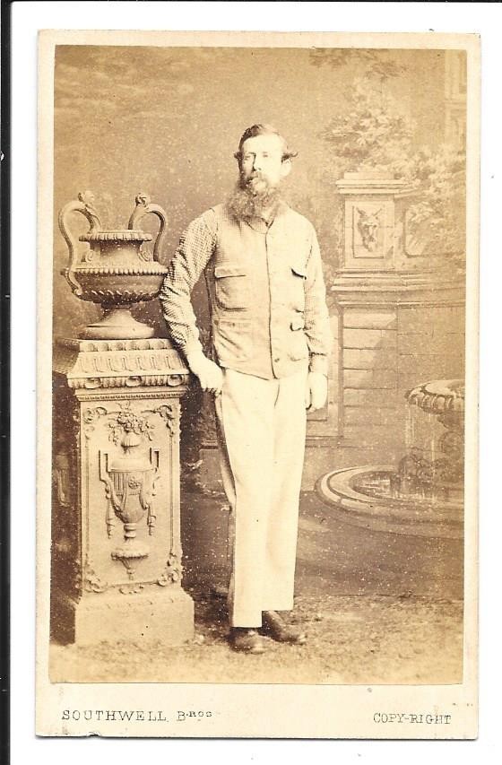 CDV: CAPTAIN JOHN HANNING SPEKE BRITISH EXPLORER DISCOVERED SOURCE NILE RIVER CDV: CAPTAIN JOHN HANNING SPEKE BRITISH EXPLORER DISCOVERED SOURCE NILE RIVER