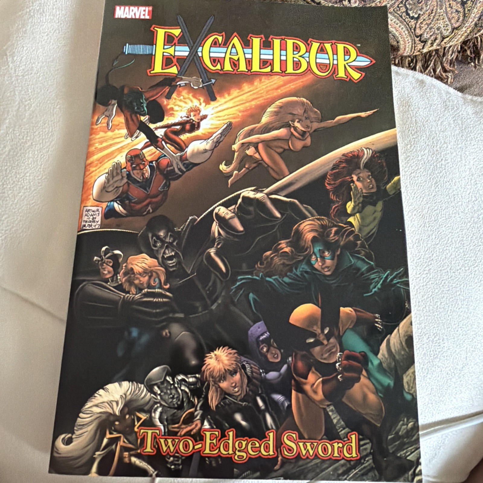 EXCALIBUR CLASSIC VOL. 2: TWO-EDGED SWORD TPB (2006) 1st Printing Marvel