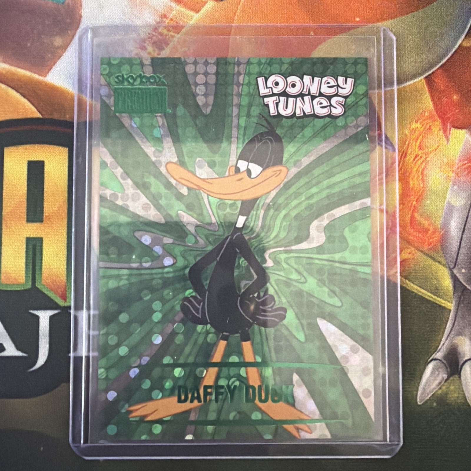 Upper Deck 2024 Fleer Retro Looney Tunes S-48 Daffy Duck 18/25 emerald Upper Deck 2024 Fleer Retro Looney Tunes S-48 Daffy Duck 18/25 emerald