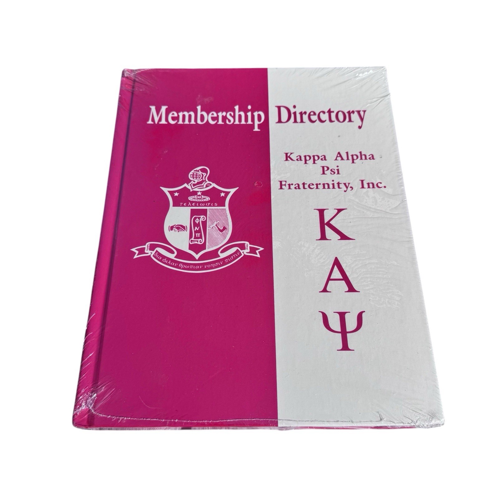 Vintage 1996 Kappa Alpha Psi Fraternity Membership Directory Book Sealed NIP KAY Vintage 1996 Kappa Alpha Psi Fraternity Membership Directory Book Sealed NIP KAY