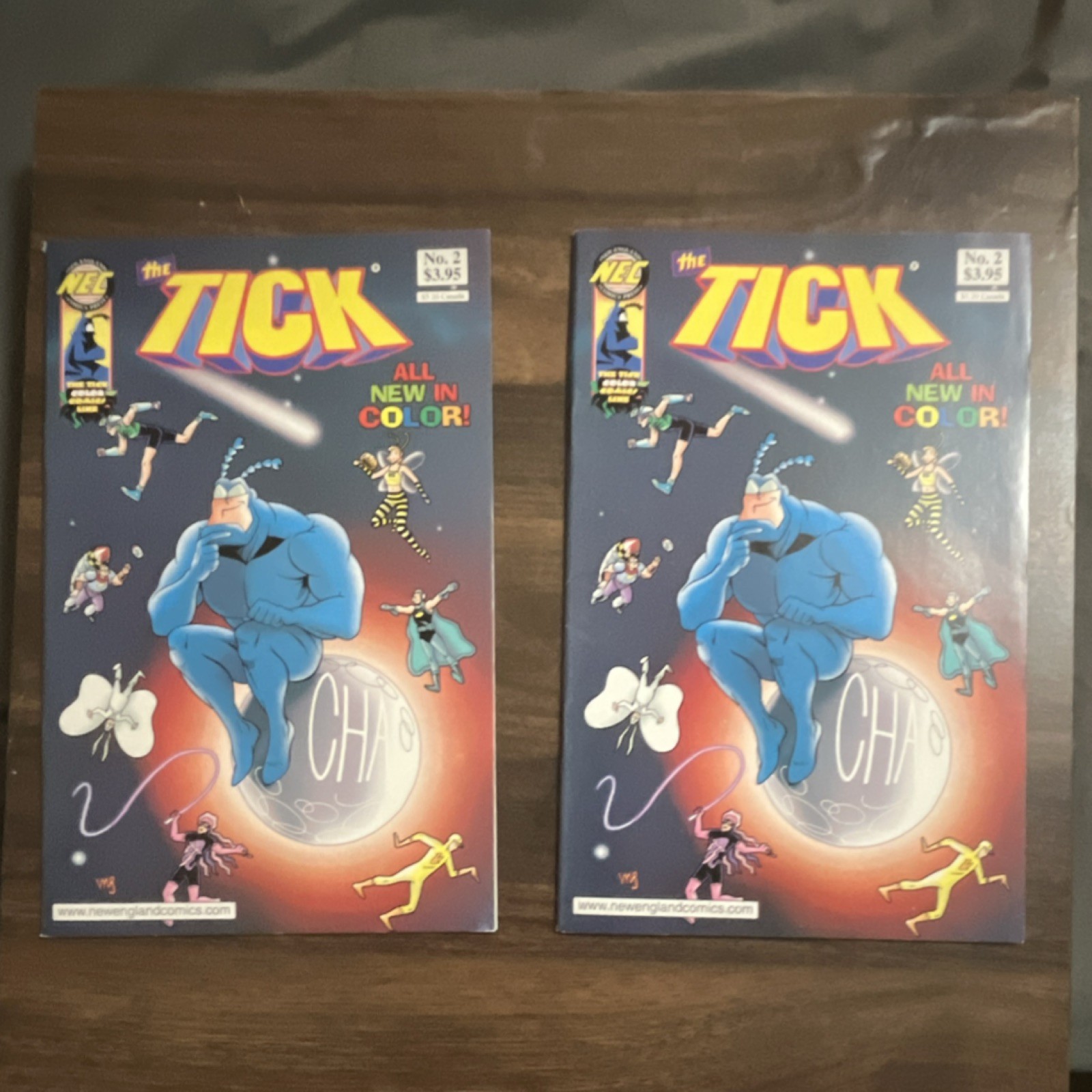 NEC The Tick Color Series No. 2 New England Comics 2001