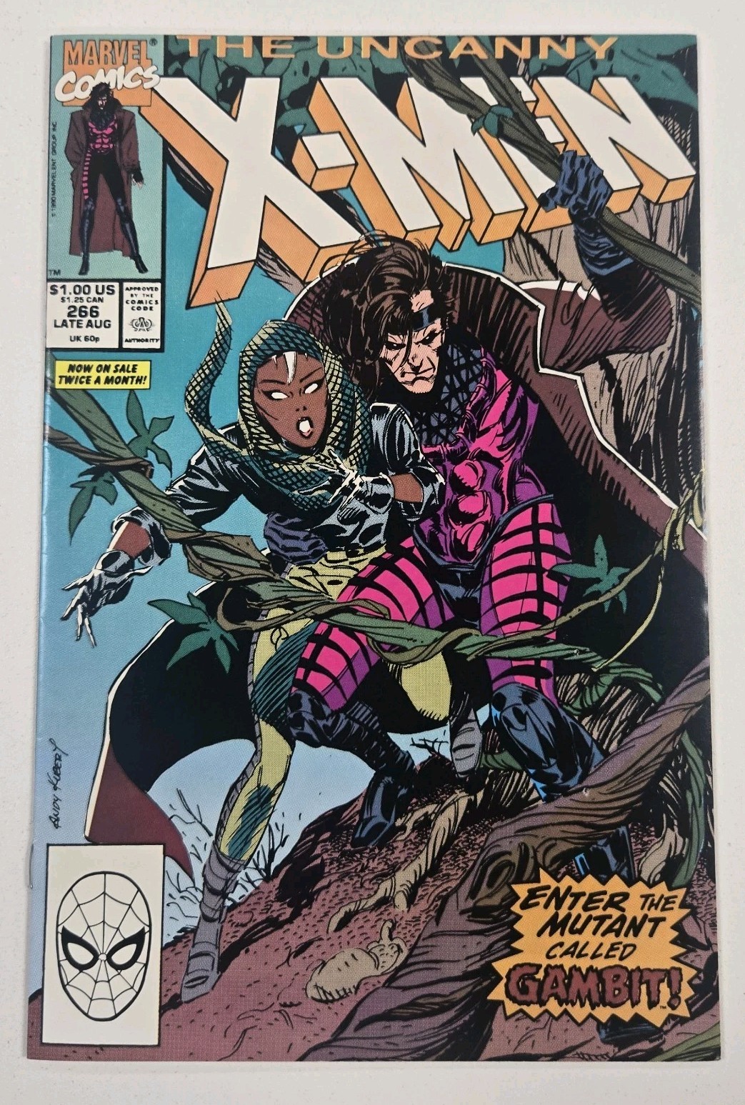  Uncanny X-Men #266 - 1st Appearance Of GAMBIT - KEY MARVEL COMIC
