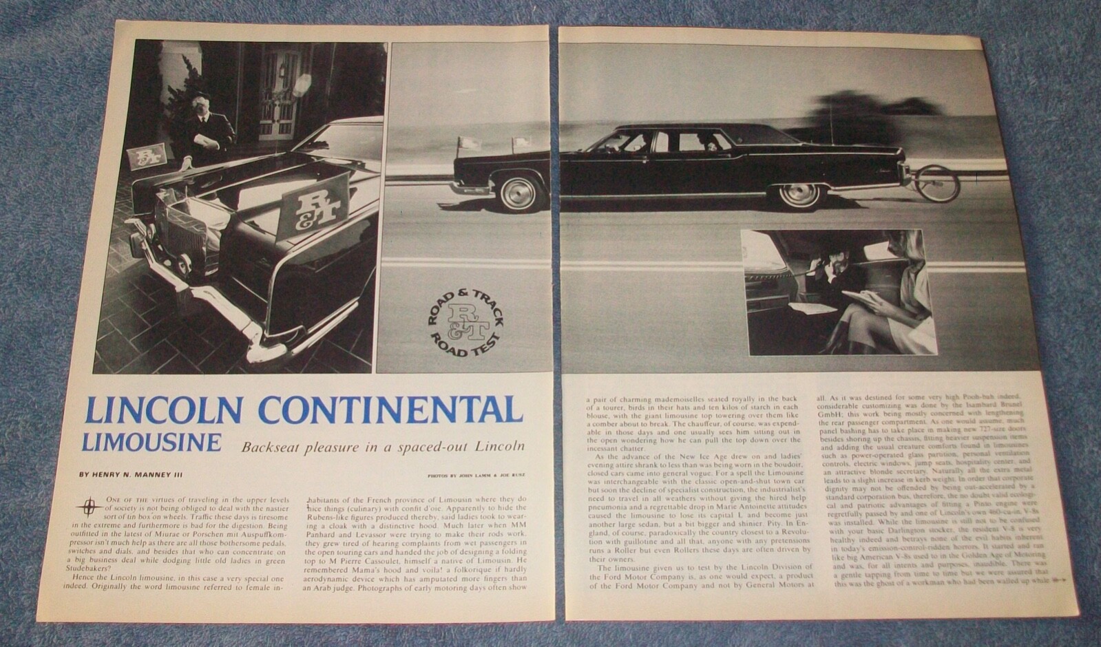1976 Lincoln Continental Limousine Vintage Road Test Info Article 1976 Lincoln Continental Limousine Vintage Road Test Info Article