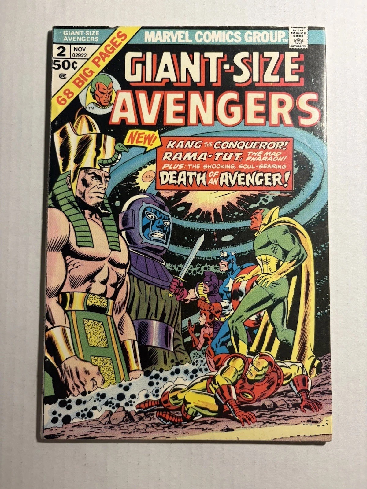Giant-Size The Avengers #2 (Marvel Comics November 1974)