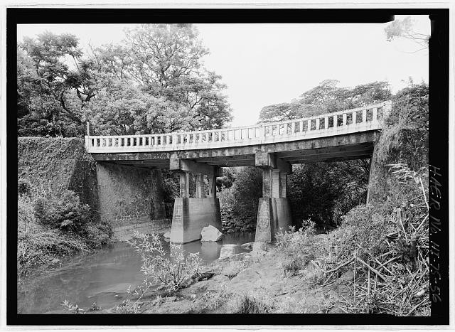 Photo:Hana Maui Hawaii Nailiilihaele Bridge Hana Belt Road 2005 HABS