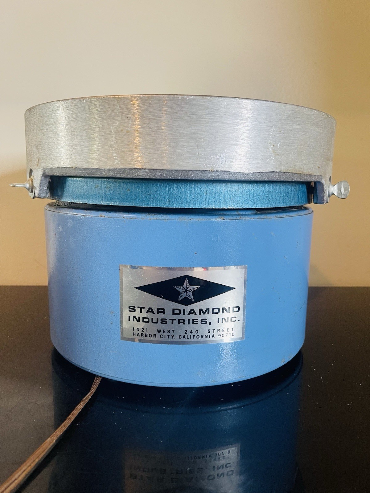 STAR DIAMOND INDUSTRIES 10" VIBRATINGFLAT LAP LAPIDARY ROCK POLISHER STAR DIAMOND INDUSTRIES 10" VIBRATINGFLAT LAP LAPIDARY ROCK POLISHER