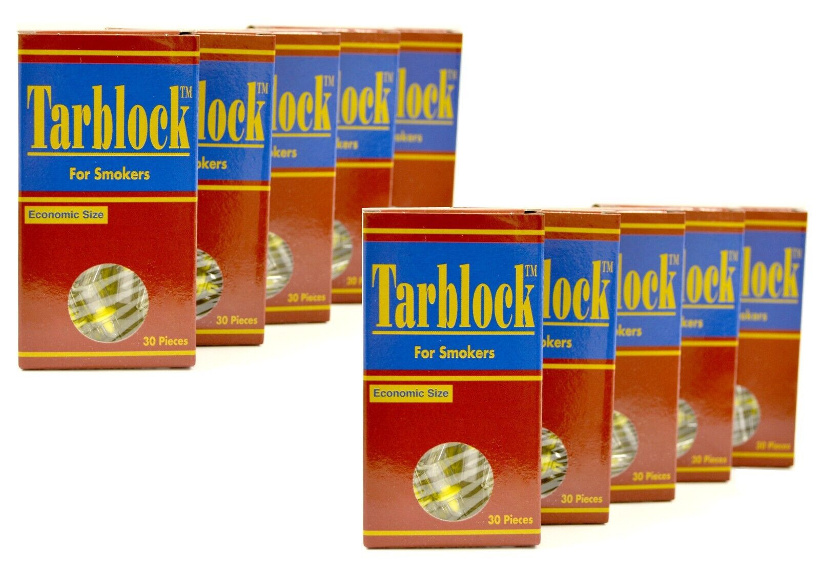 TARBLOCK Cigarette Filter Tips 10 Packs (300 filters) ~Free Shipping (4 HOLES) TARBLOCK Cigarette Filter Tips 10 Packs (300 filters) ~Free Shipping (4 HOLES)