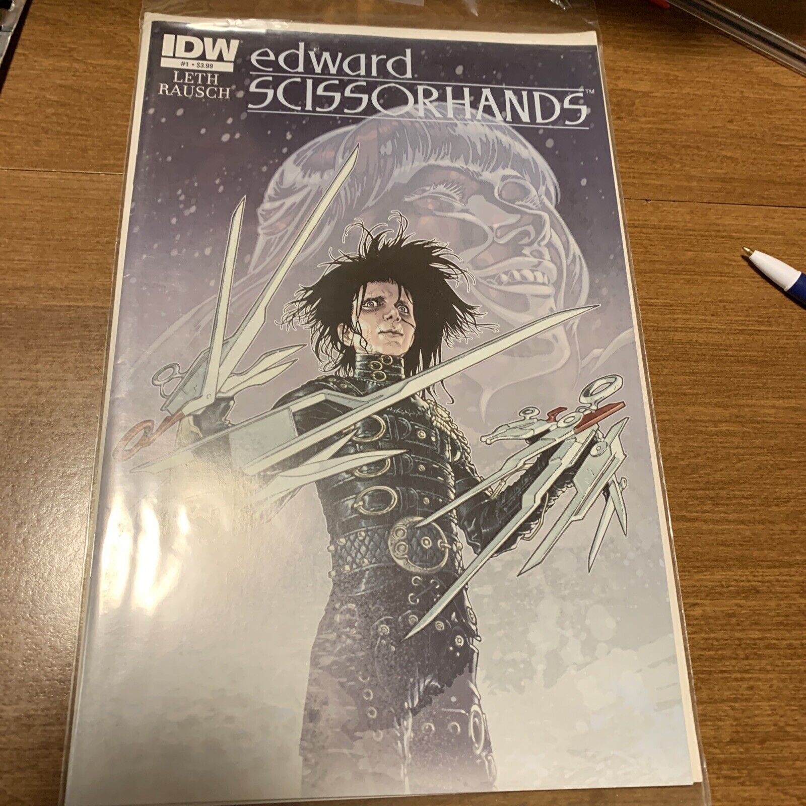 Edward Scissorhands #1 Main Cover A 1st Print First Appearance IDW Comic 2014 VF