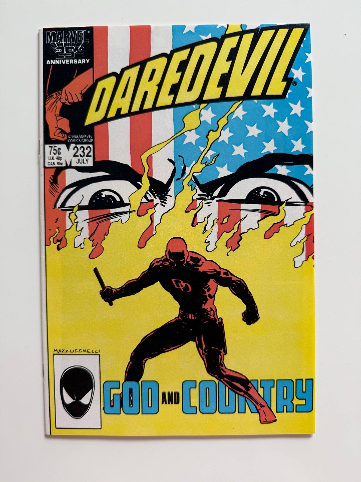 DAREDEVIL #232 NM HIGH GRADE (1986) 1st appearance of Nuke