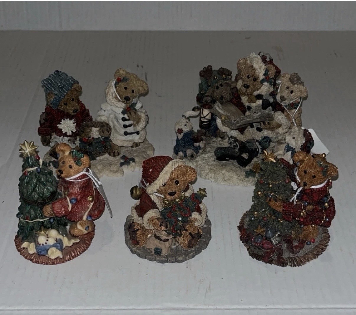 boyds bears vintage lot of 5 figurines boyds bears vintage lot of 5 figurines