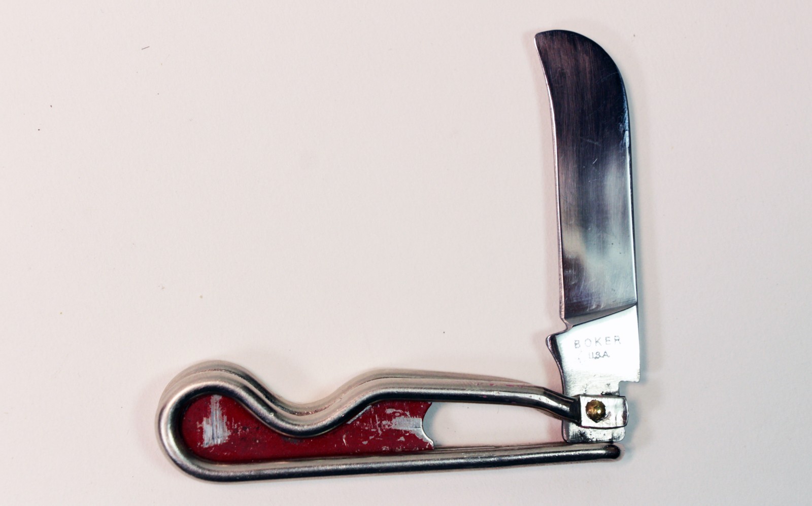 Rare 1956-1958 Wire Frame/Wire Jack Hawkbill knife by Boker USA Rare 1956-1958 Wire Frame/Wire Jack Hawkbill knife by Boker USA
