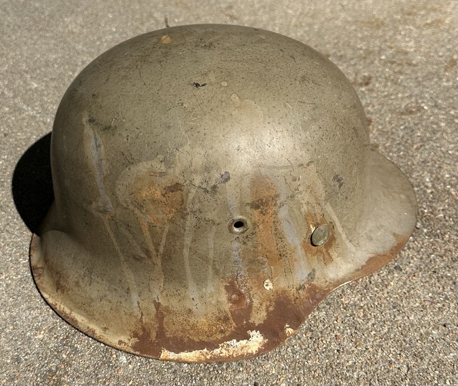 Old Antique German Army Helmet