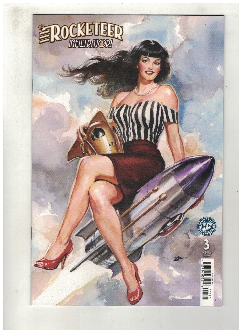 THE ROCKETEER: INFILTRATOR #3 - ITO VARIANT COVER B - IDW PUBLISHING/2026 THE ROCKETEER: INFILTRATOR #3 - ITO VARIANT COVER B - IDW PUBLISHING/2026