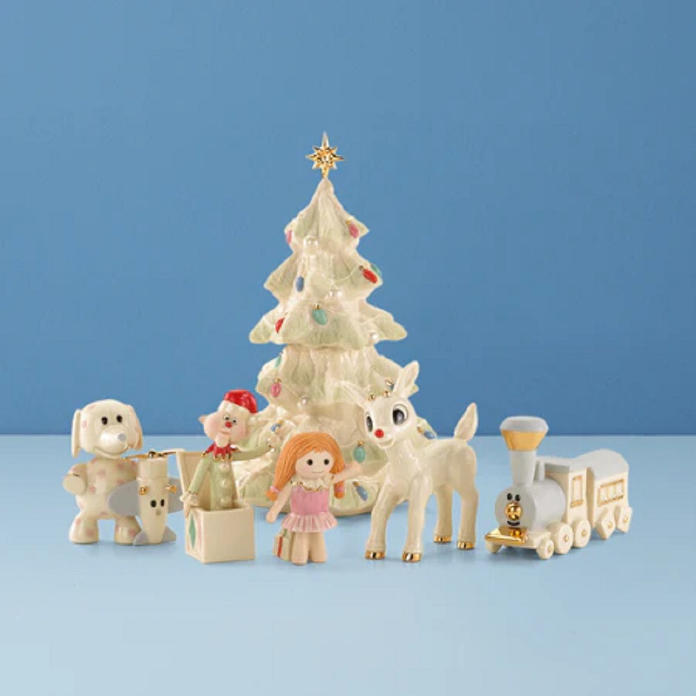 Lenox China Collectibles MISFIT TOYS Christmas Rudolph Red Nosed Reindeer - 6 Pc