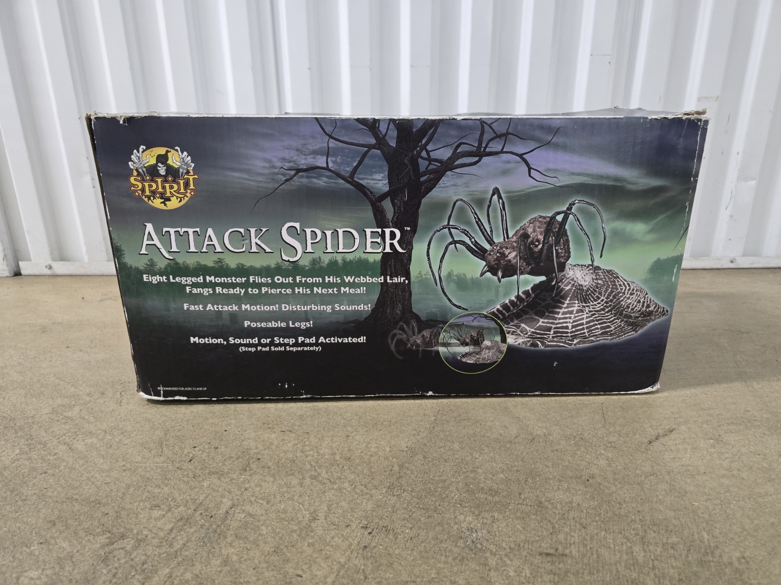 Spirit Halloween Tekky Toys Rare 2016 Attack Spider Animated Jumpscare Prop Spirit Halloween Tekky Toys Rare 2016 Attack Spider Animated Jumpscare Prop