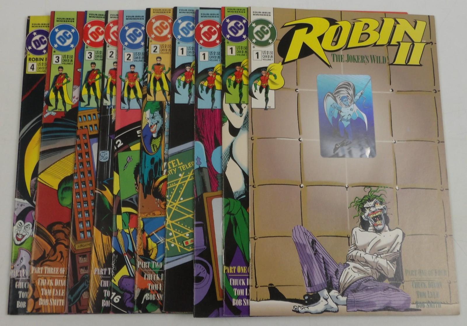 Robin II The Joker's Wild #1-4 VF/NM complete series +(6) variants All Hologram Robin II The Joker's Wild #1-4 VF/NM complete series +(6) variants All Hologram