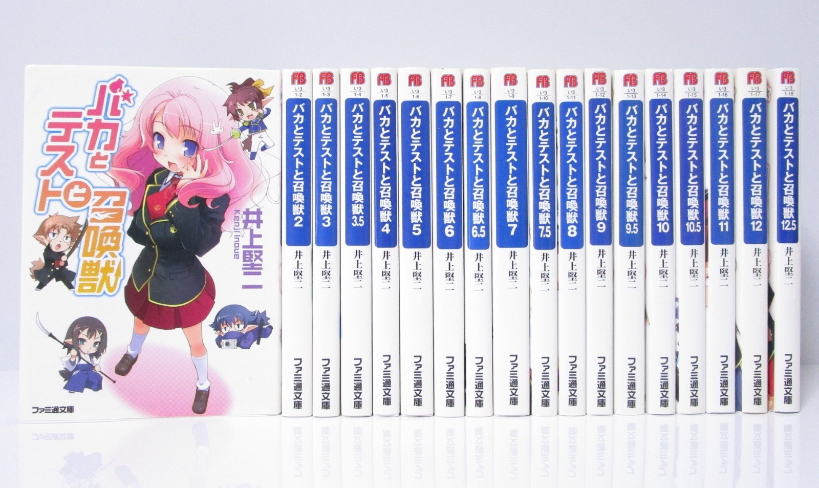Baka and Test Vol.1-18 ( 1-12.5 ) Complete Light Novel Set in Japanese Baka and Test Vol.1-18 ( 1-12.5 ) Complete Light Novel Set in Japanese
