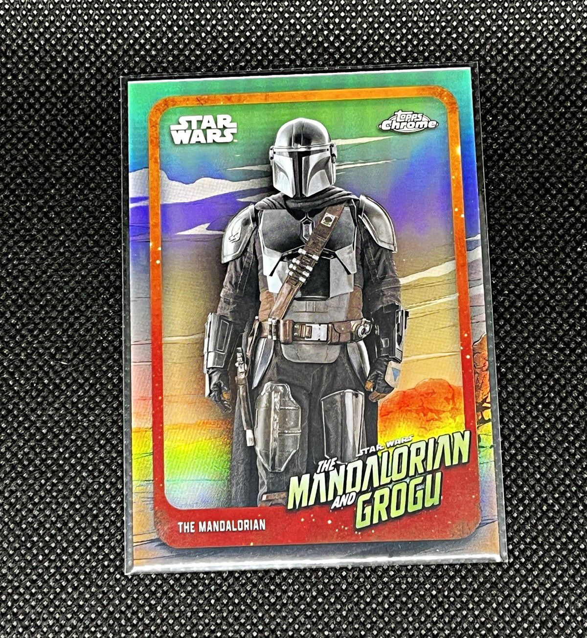 TOPPS 2024 CHROME STAR WARS MANDALORIAN & GROGU MAGR-MAN PEDRO PASCAL TOPPS 2024 CHROME STAR WARS MANDALORIAN & GROGU MAGR-MAN PEDRO PASCAL
