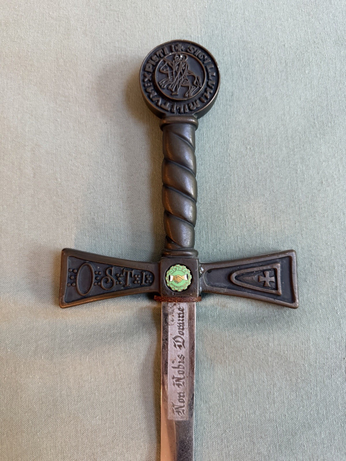 French Martinist Masonic Rosicrucian Ritual Initiation Occult Ceremonial Sword French Martinist Masonic Rosicrucian Ritual Initiation Occult Ceremonial Sword
