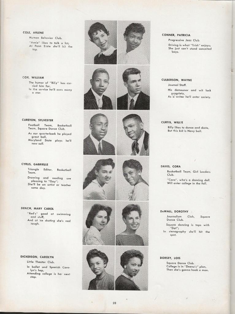 1957 SCHENLEY HIGH SCHOOL YEARBOOK, SCHENLEY JOURNAL, PITTSBURGH, PA WILLIAM COX