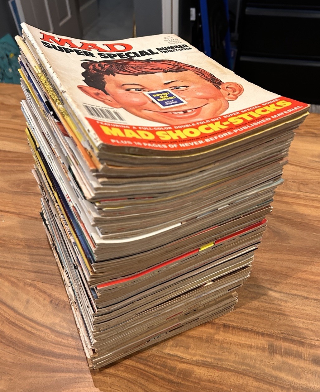 MAD Magazine Vtg Lot of 96 Issues 1970s 1980s Alfred E Neuman Super Specials