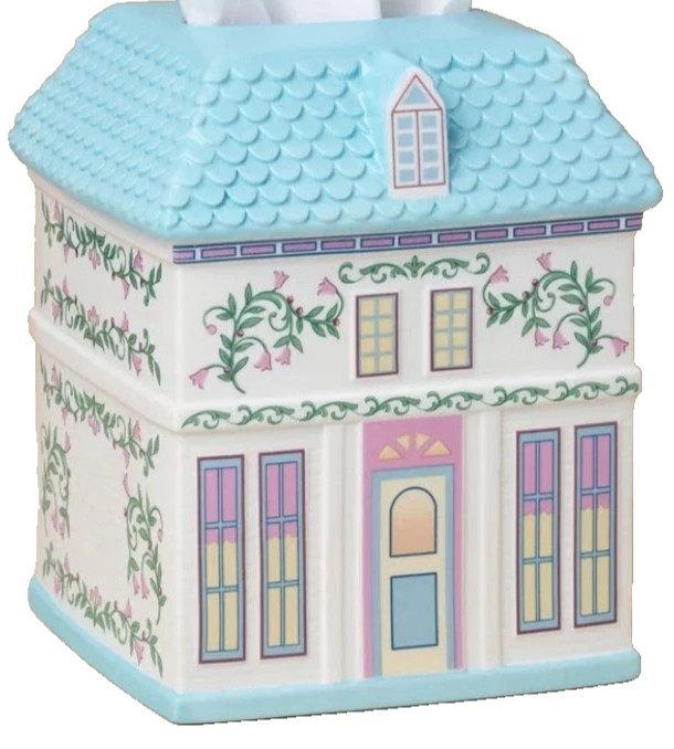 2026 Lenox Spice Village Tissue Box Porcelain Holder Victorian Houseš NIB 2026 Lenox Spice Village Tissue Box Porcelain Holder Victorian Houseš NIB