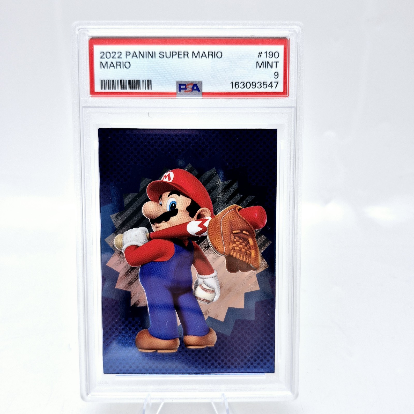 2022 Panini Nintendo Super Mario Baseball #190 PSA 9 Sports Foil 