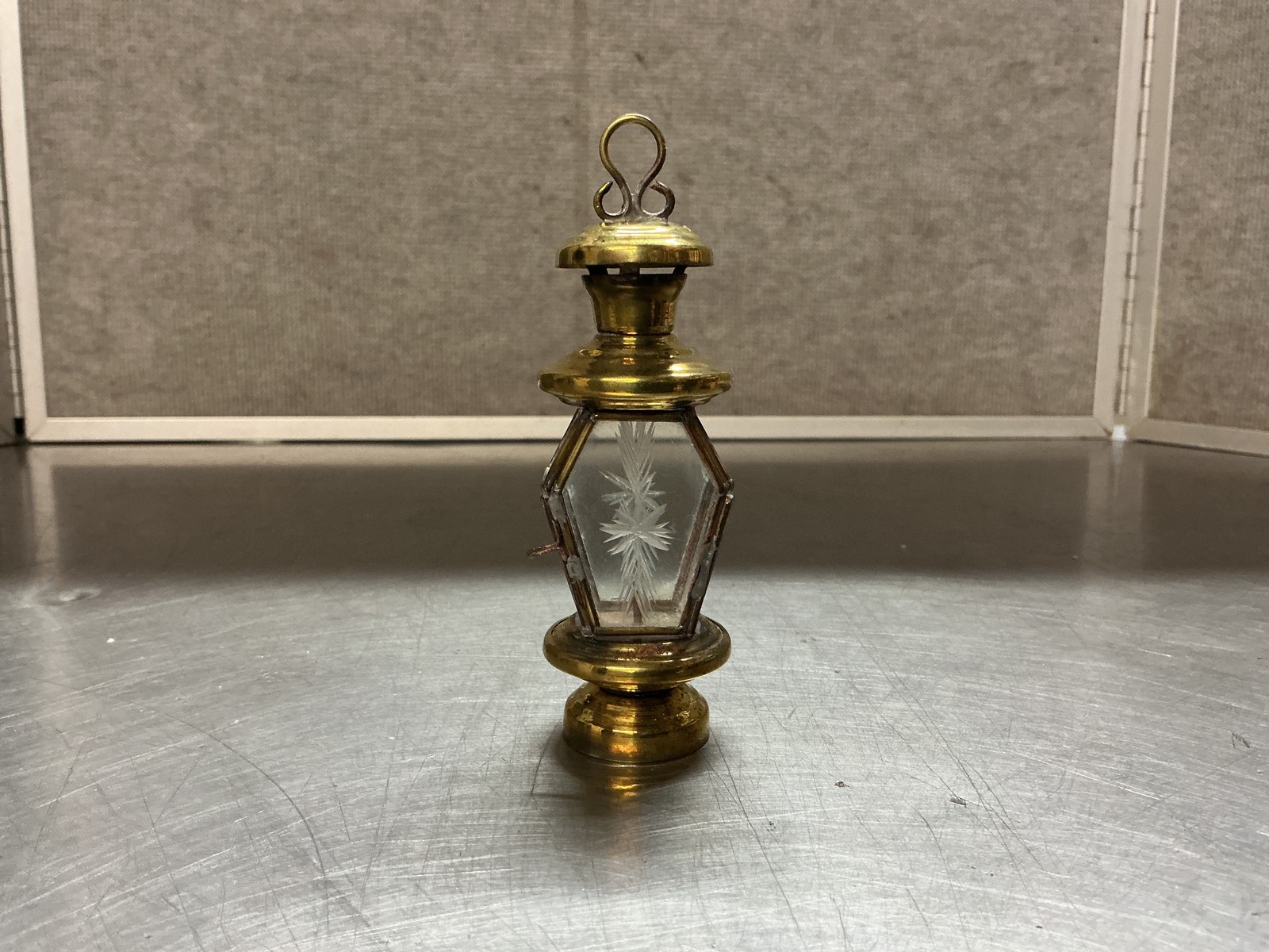 4” Mini Brass Candle Lantern NEW 4” Mini Brass Candle Lantern NEW