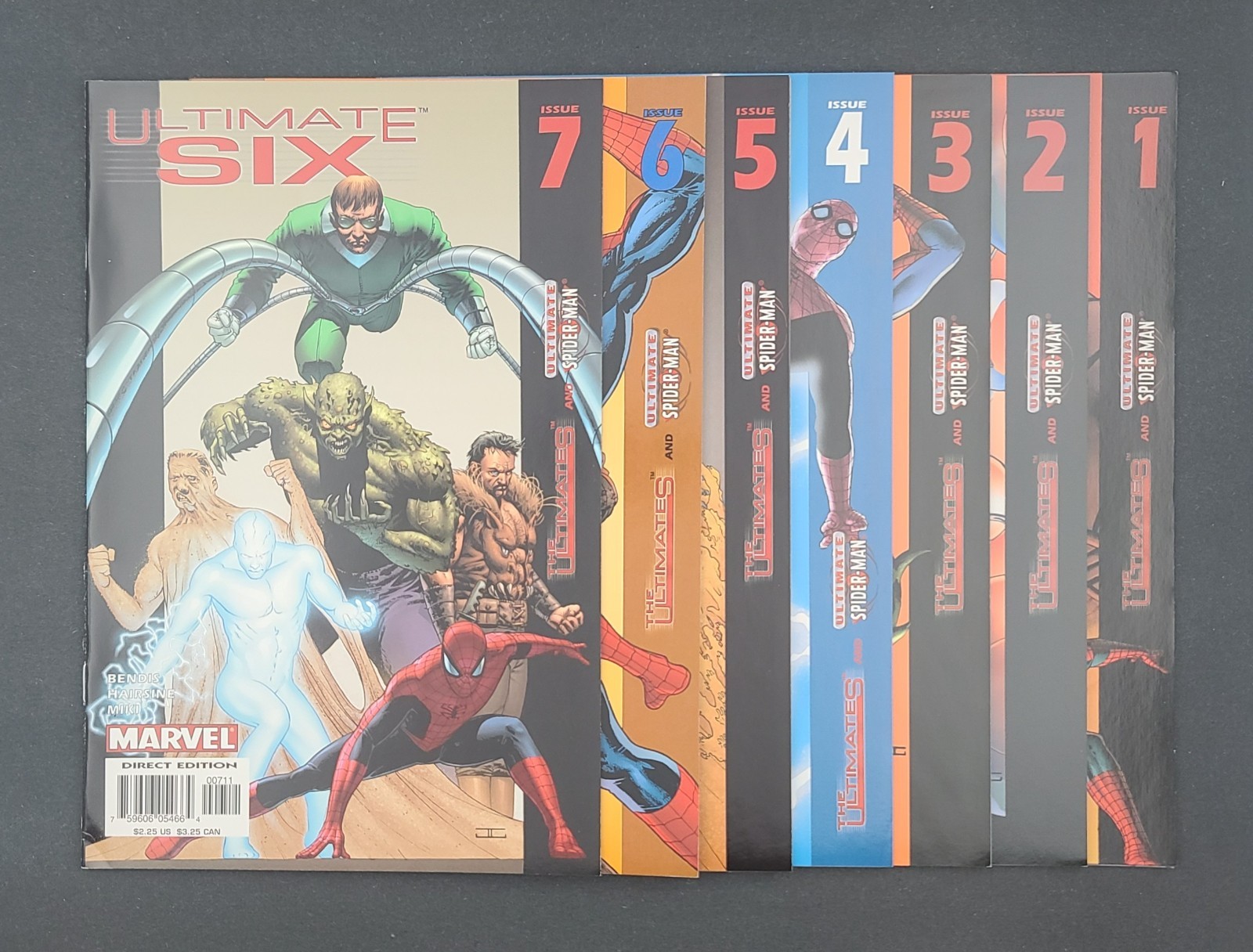 Ultimate Six #1-7 Complete Series: 1st Ultimate Six (Marvel, 2003-04) Ultimate Six #1-7 Complete Series: 1st Ultimate Six (Marvel, 2003-04)