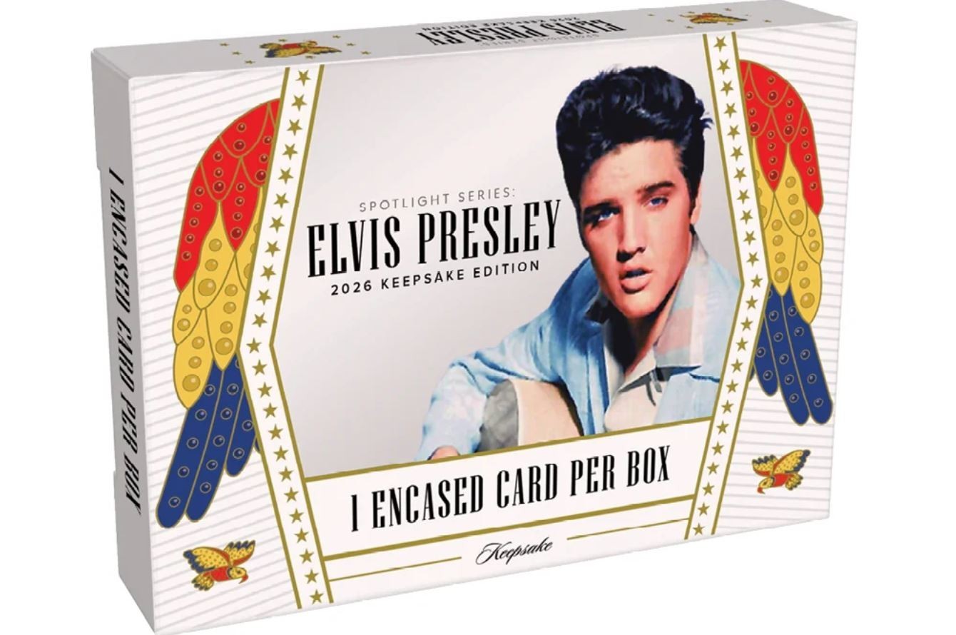 2026 Keepsake Elvis Presley Spotlight Series Hobby Box + 2 FREE Bonus Packs