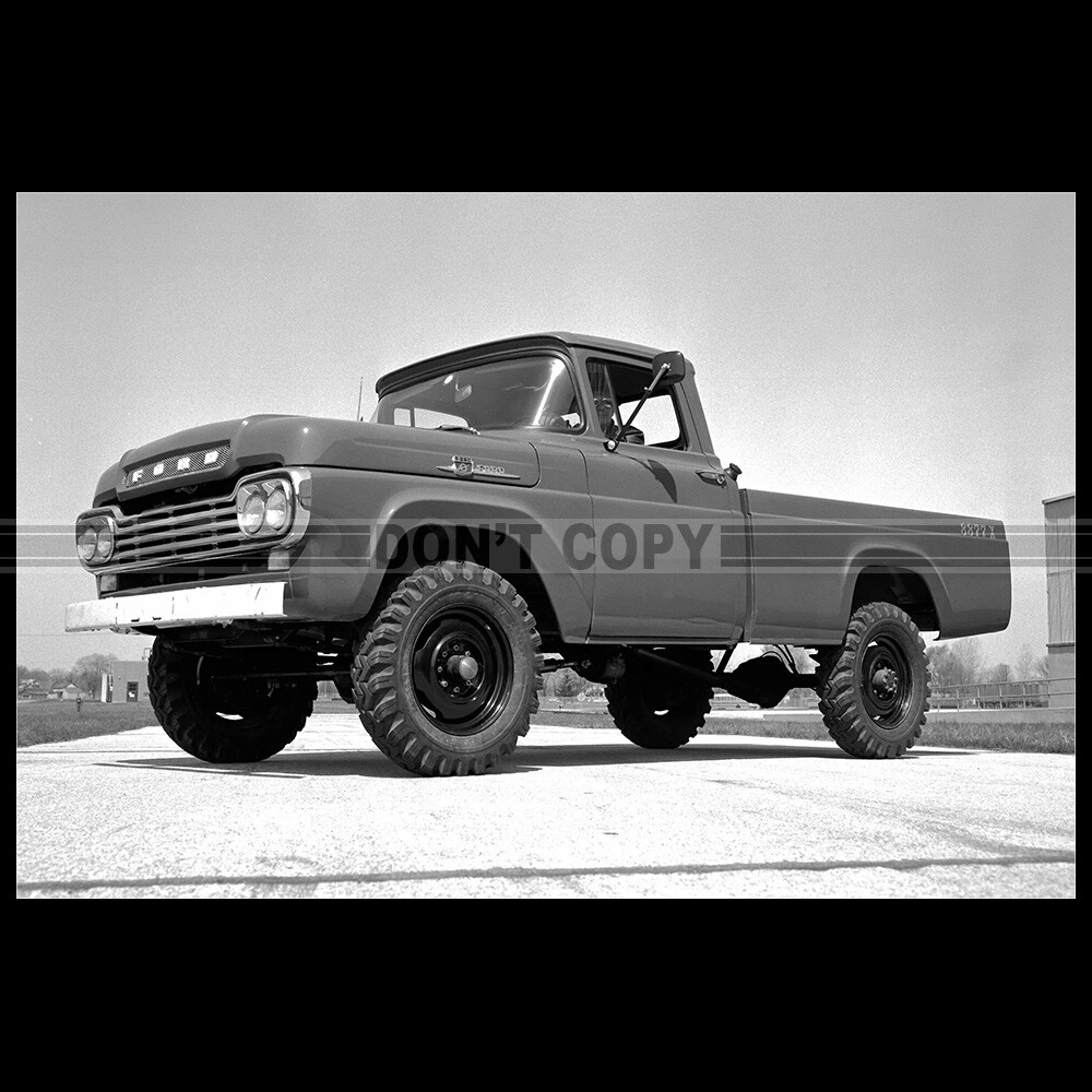 Photo A.038050 FORD F-250 4×4 STYLESIDE PICKUP 1959 F250 Photo A.038050 FORD F-250 4×4 STYLESIDE PICKUP 1959 F250